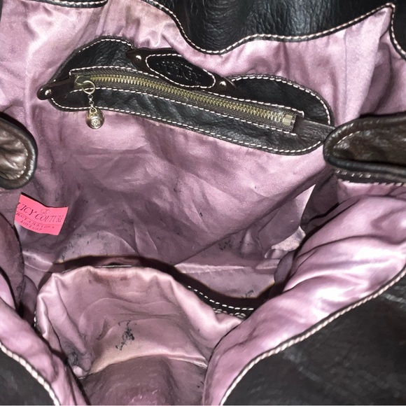 Juicy Couture Brown Leather Satchel - Picture 8 of 9